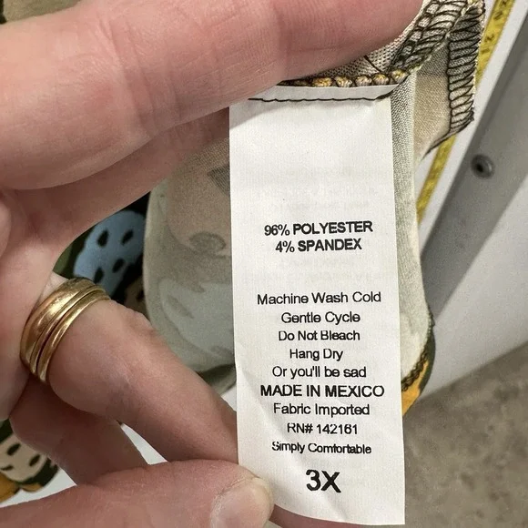 LuLaRoe Sz 3XL Simply Comfortable Fold Over Waist Skirt Bundle Multicolor Casual - Picture 10 of 10